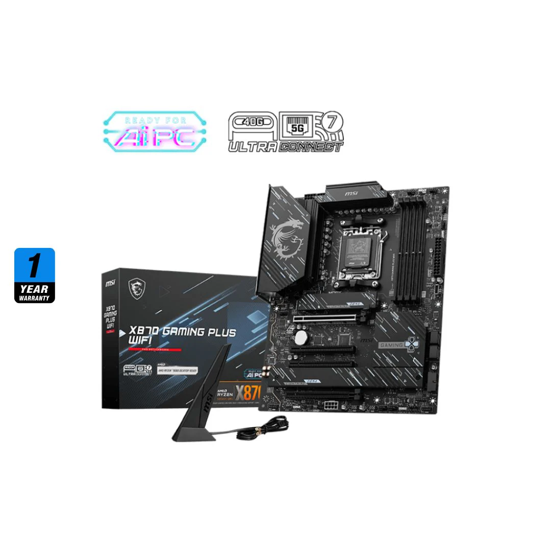 MSI X870 GAMING PLUS WIFI, Motherboard