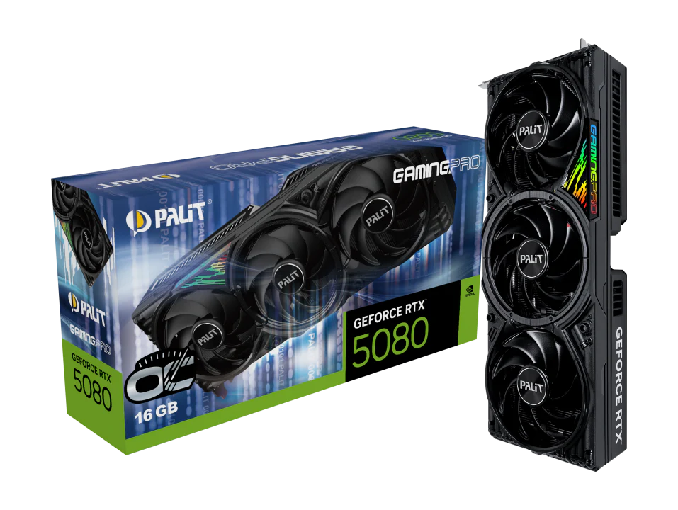 Palit GeForce RTX 5080 GamingPro OC - 16GB