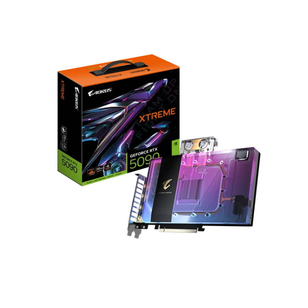 GIGABYTE GeForce RTX™ 5090 AORUS XTREME Open Loop WATERFORCE 32G