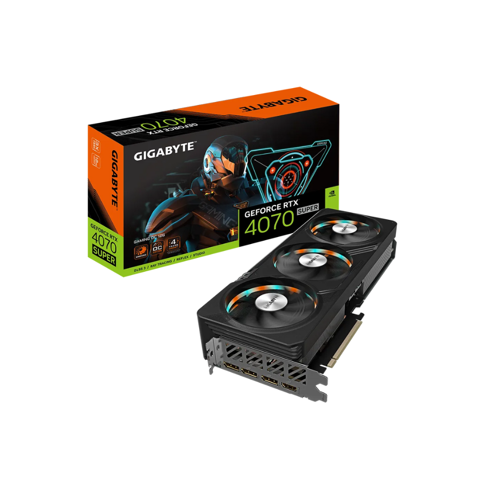 GIGABYTE GeForce RTX™ 4070 SUPER GAMING 12GB OC Edition