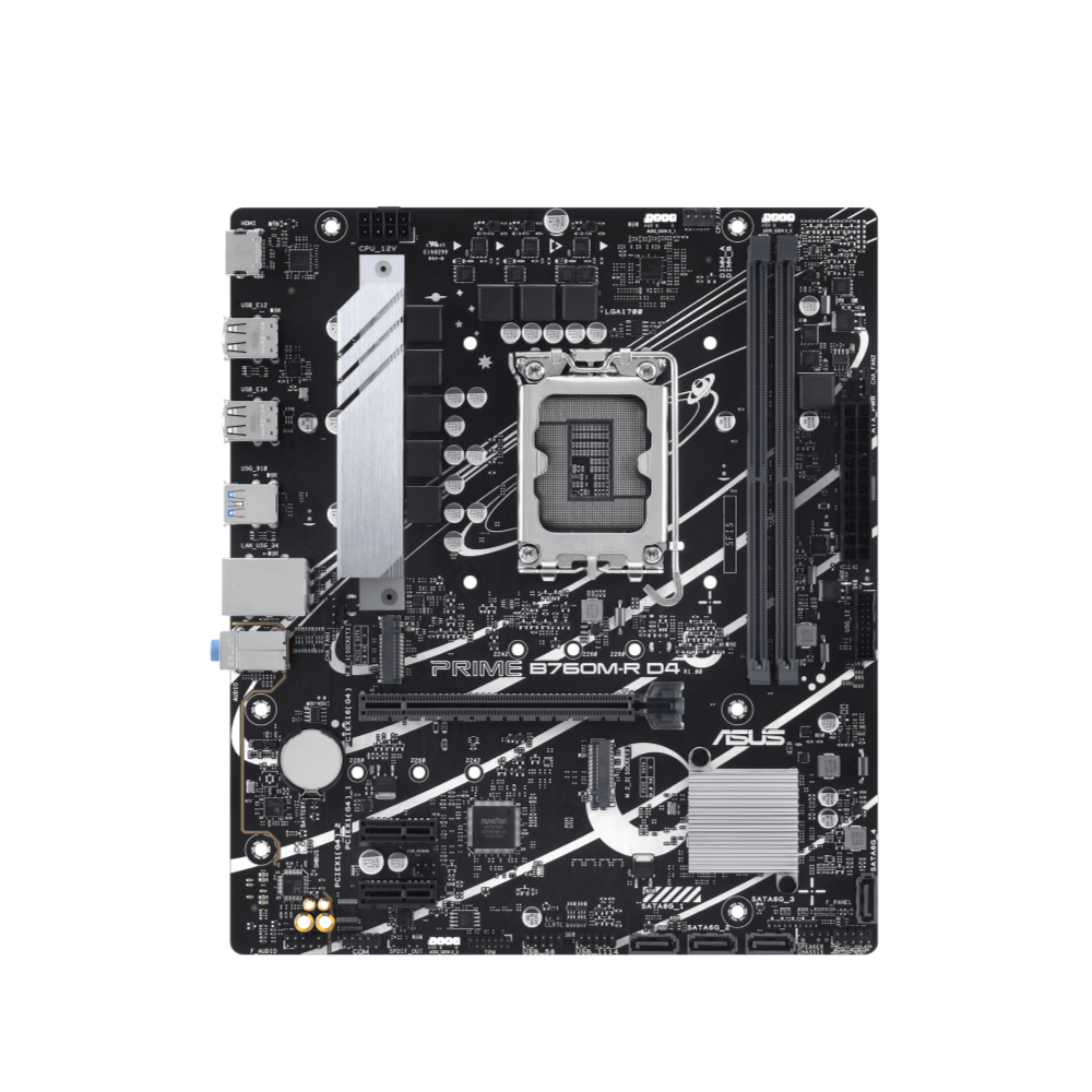   1700 ASUS PRIME B760M-R D4 LGA 